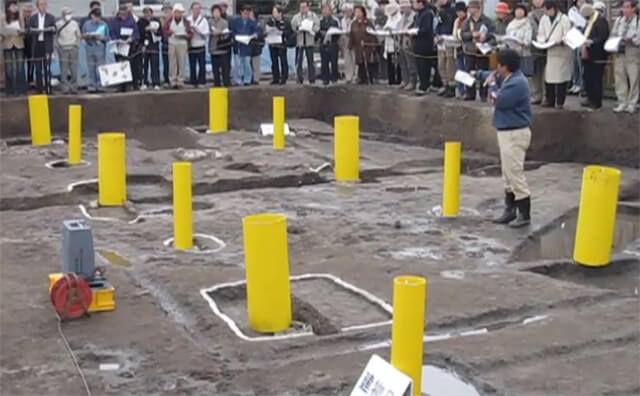 巻向遺跡現地説明会